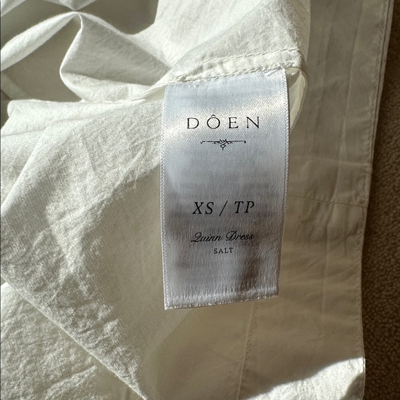 Doen Quinn Dress White Salt XS - Picture 6 of 6